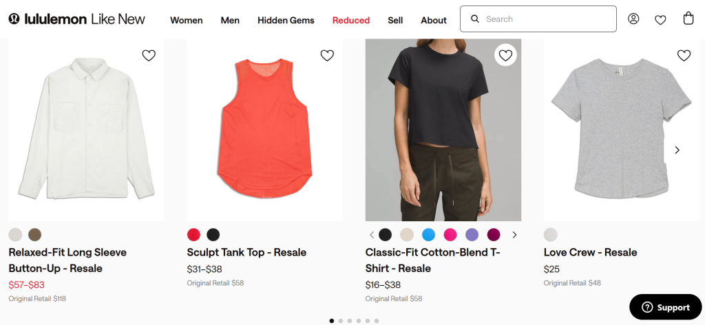 likenew lululemon