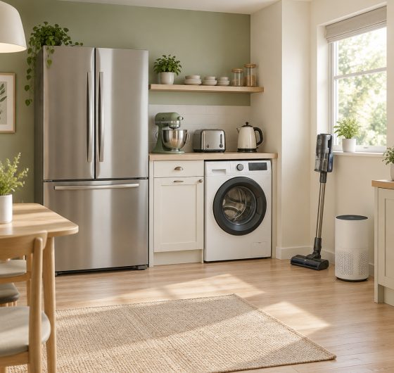Refrigerator, washing machine and small kitchen appliances